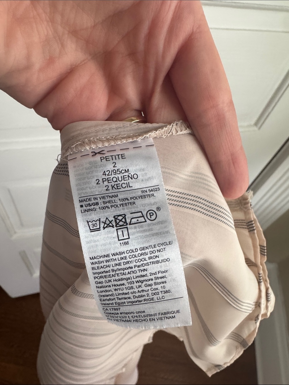 Banana Republic striped midi skirt - Picture 5 of 5
